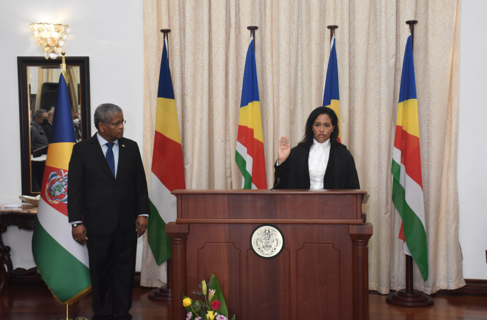 Justice Samia Andre sworn in to serve on the Court of Appeal   