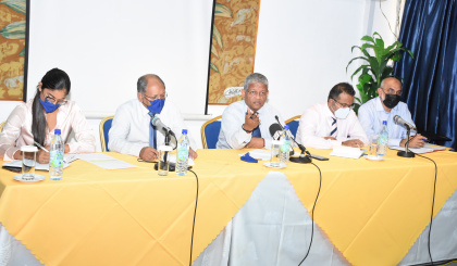 President Ramkalawan holds discussion with Retailers Association of Seychelles