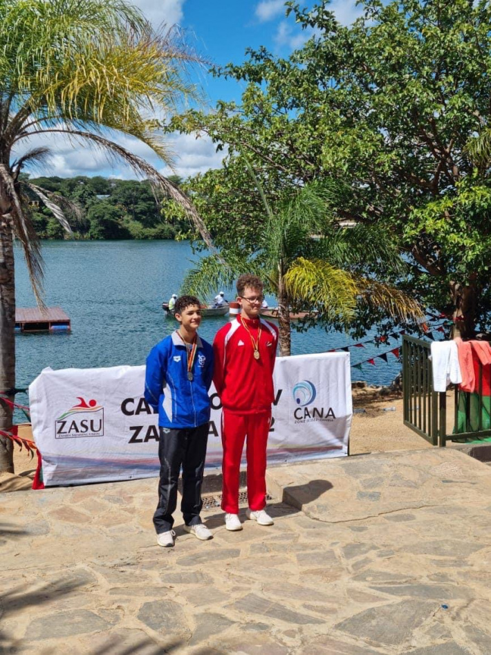 2022 Cana Zone IV swimming and open water championships in Lusaka , Zambia  Six gold medals for Team Seychelles