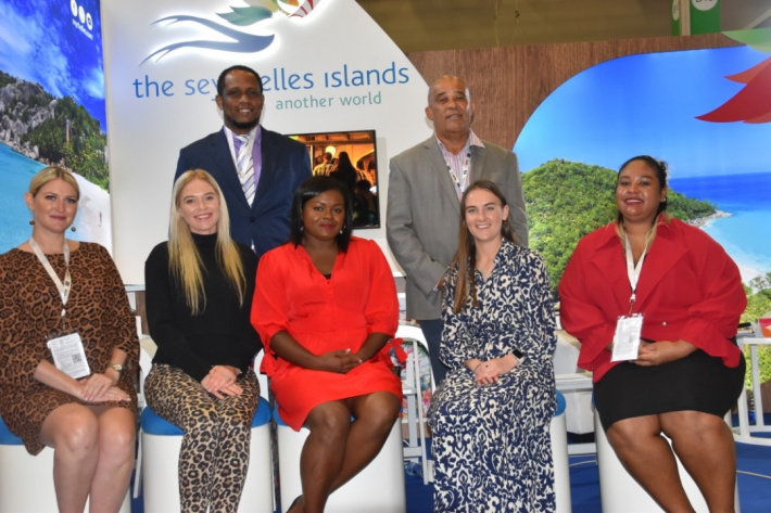Seychelles reconnects with trade partners at WTM Africa