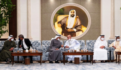 President Ramkalawan presents condolences, congratulates Sheikh Mohammed bin Zayed on election as new president