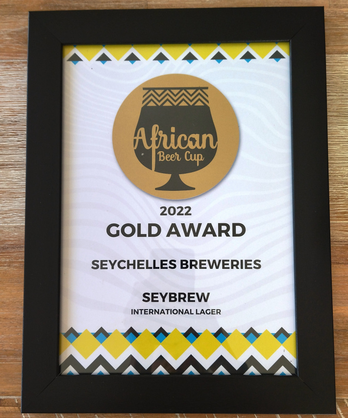 SeyBrew wins gold award as it celebrates its golden jubilee!!