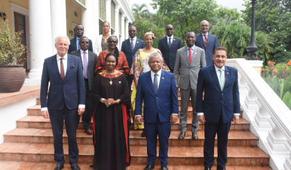 United Nations Country Team call on President Ramkalawan at State House