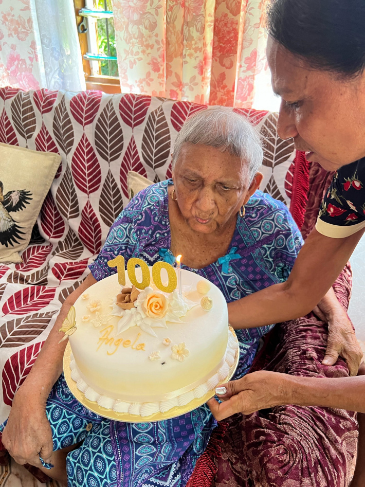 Angelina Victorin is Seychelles’ newest centenarian   