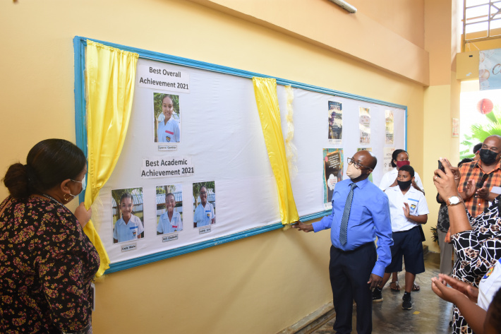 Bel Ombre primary school unveils Hall of Fame   