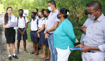 Praslin community set to benefit from project to map and monitor rivers and mangrove habitat