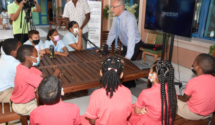 Pupils enhance their knowledge of ocean matters