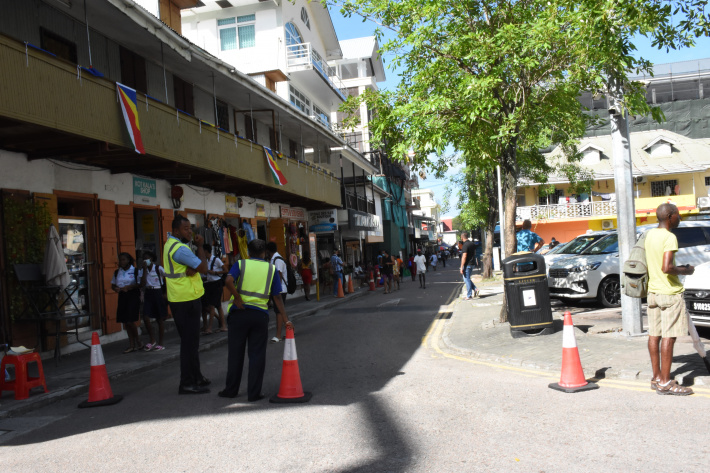 Market Street and Felix Paul Street closed to vehicular traffic