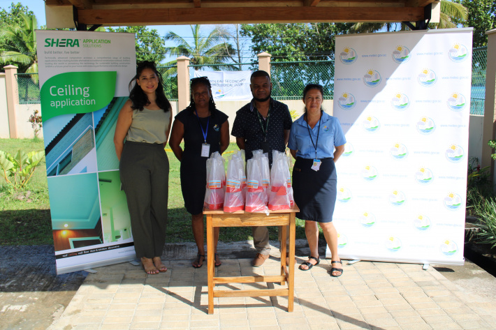 Shera donates rain gauges to Seychelles Meteorological Authority