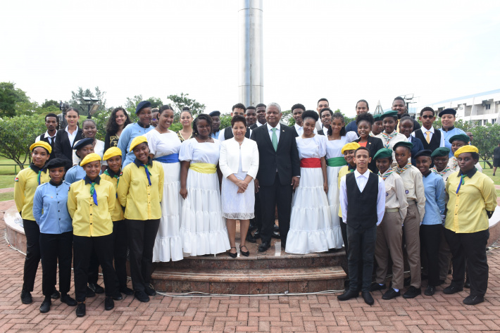 Constitution Day celebrated officially on three main islands