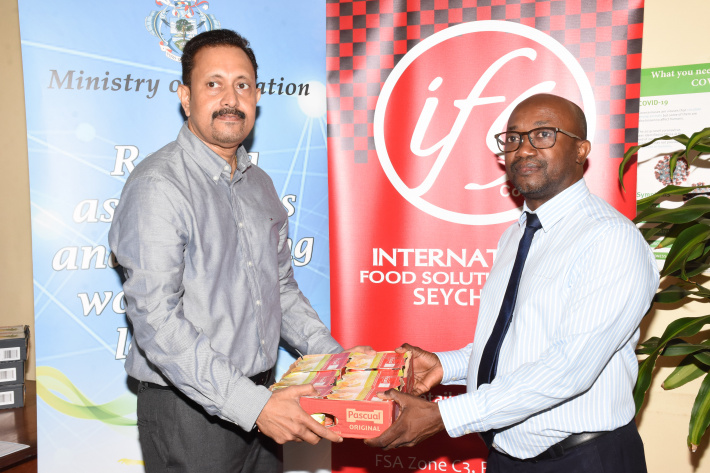 International Food Solutions donate yogurts, lunch boxes, T-shirts for athletes