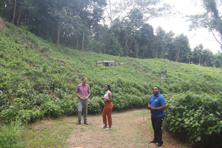 SPGA receives UK-funded drones for a bird’s eye view of protected areas