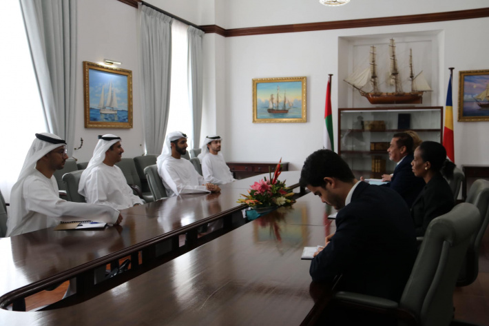 UAE Minister of State pays courtesy call on Minister Radegonde   