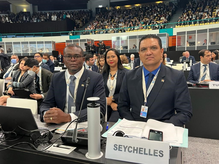 Minister Joubert attends the UN Ocean Conference 2022 in Lisbon, Portugal   