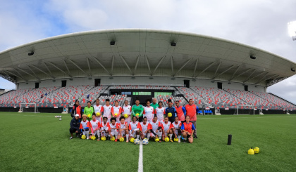 Football - Seychelles women’s team on Mauritius tourney