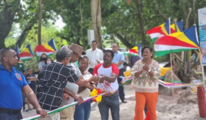 Marie-Jeanne Estate bay gets new family fun park and outdoor gym