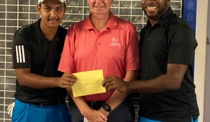 Golf - Reshab Sewraj and Damien Hoareau win David Burton’s big birthday celebration pairs event