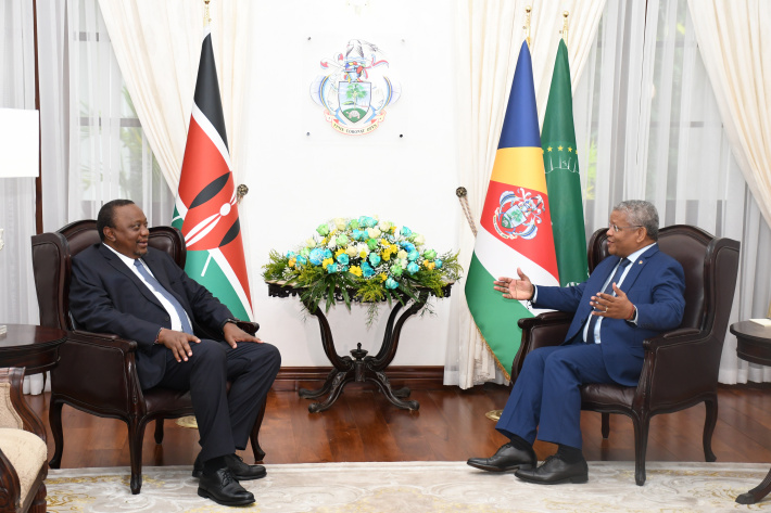 Official State visit of Kenyan President, Uhuru Kenyatta