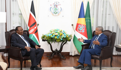 Official State visit of Kenyan President, Uhuru Kenyatta