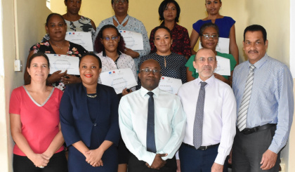 Neuf enseignantes seychelloises se préparent à partir en France pour un stage de formation pédagogique