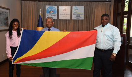 XXII Commonwealth Games – Team Seychelles sending-off ceremony