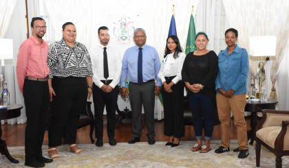 President meets members of LGBTI Sey