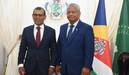 President Ramkalawan invited to attend Coral Festival in the Maldives   