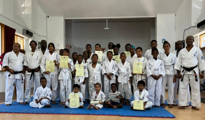 Karate: Ashihara Grading Ceremony