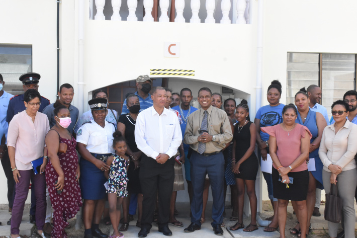 Six families get keys  to their new homes     By Marla Simeon