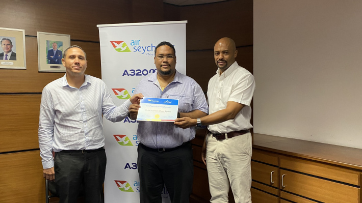 Air Seychelles honours staff for academic success