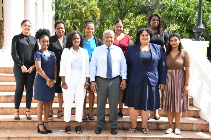 Role, contributions of women working in the maritime sector highlight talks with President