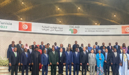 President attends first day of Ticad 8 in Tunis