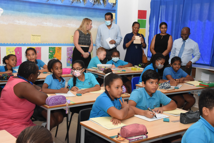 Minister for Education visits International School Seychelles