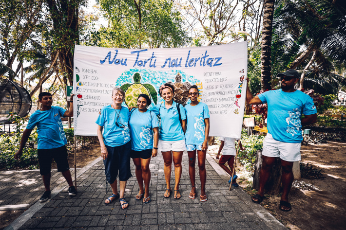 Hilton Labriz hosts first Sea Turtle Festival on Silhouette