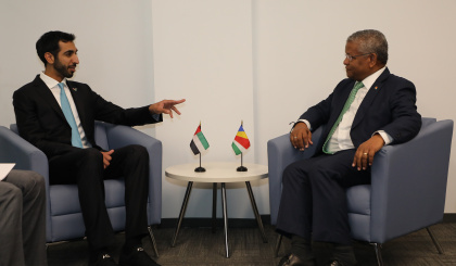 Seychelles and UAE to bolster relations to greater heights   