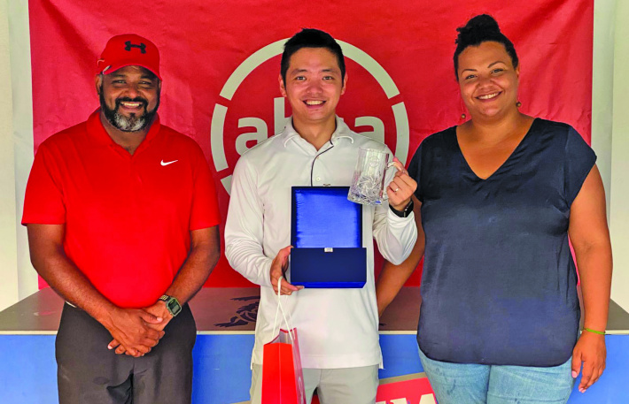 Golf:     Ken Zhou wins Absa September Mug