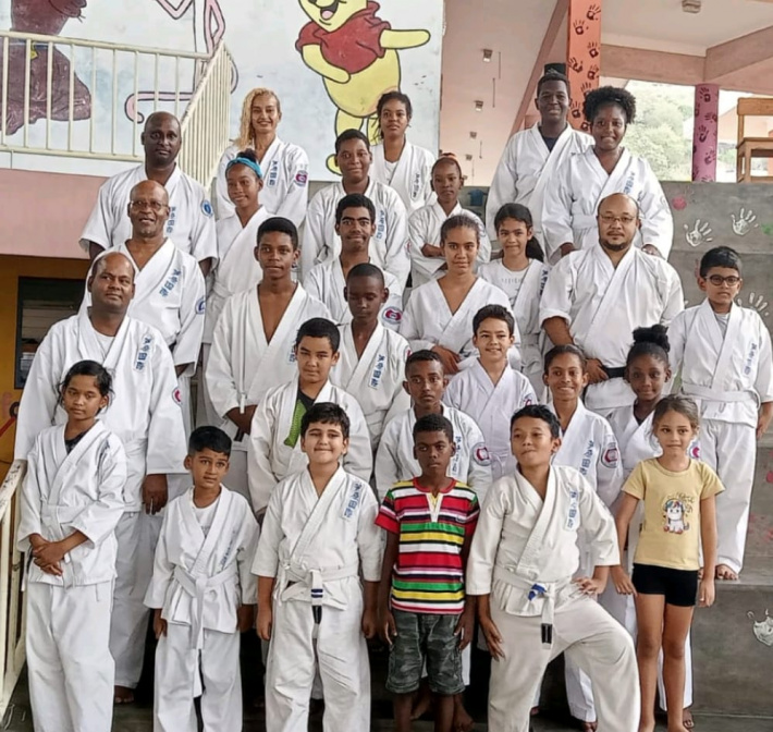 Karate     20 young Ashihara karatekas promoted