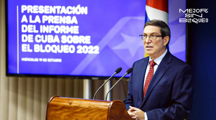 U.S. blockade is a constant pandemic, says Cuban foreign minister