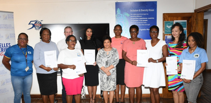 Seychelles Breweries Ltd Foundation donates to six organisations/individuals