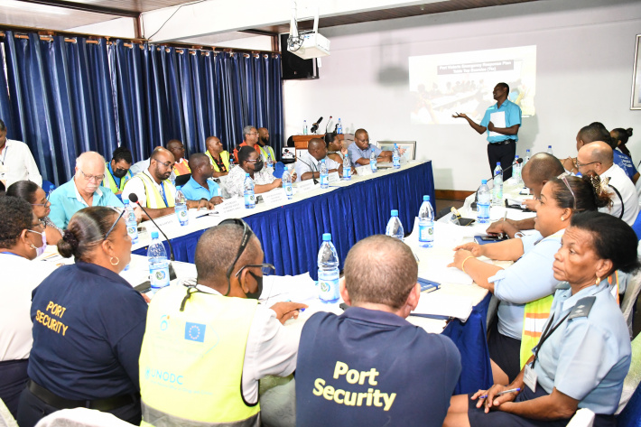 Seychelles port’s table top exercise highlights communication deficiency