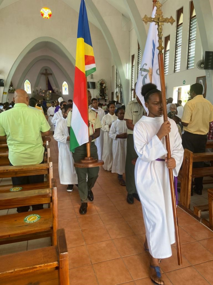 Congregation come together for special mass in honour of SDF