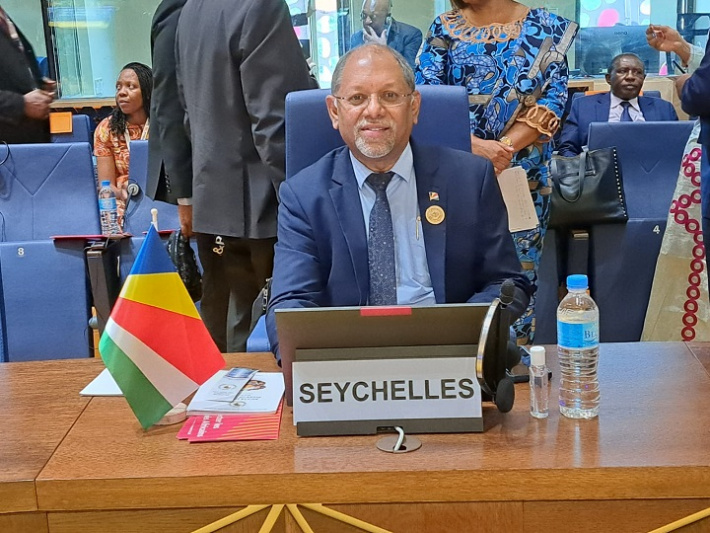 Vice-President Afif attends Extraordinary Summit of the AU on Industrialisation and Economic Diversification in Africa   