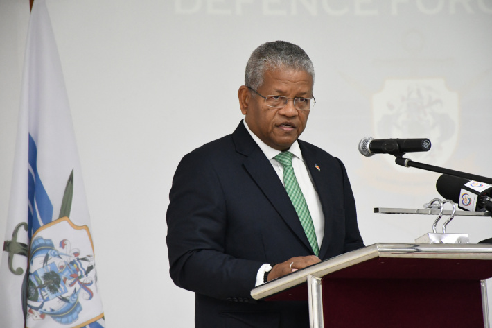 Promotions, unveiling of new crest  and flag mark Defence Forces Day     By Laura Pillay