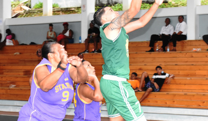 Basketball: Land Marine Cup finals