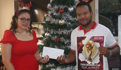    Seychelles NATION’s special World Cup magazine winners rewarded