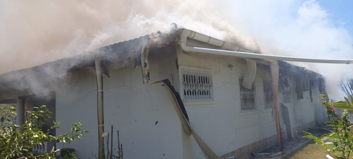 Fire completely destroys four-bedroom house on Praslin