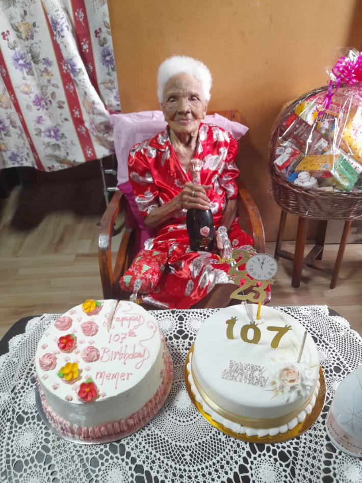 Noemie Benoit turns 107   