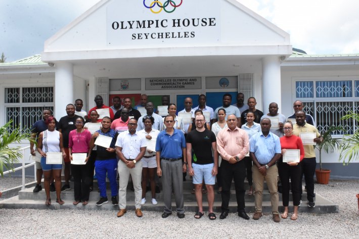 10-day Olympic Solidarity training for local coaches ends positively