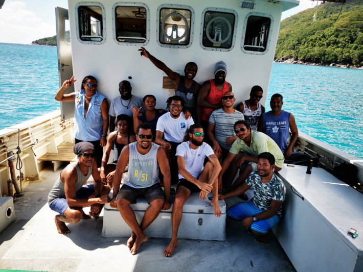 Seychelles sea cucumber survey 2021/22   