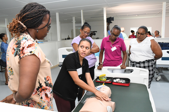 Ministry of Health re-launches basic and advanced life support training programme